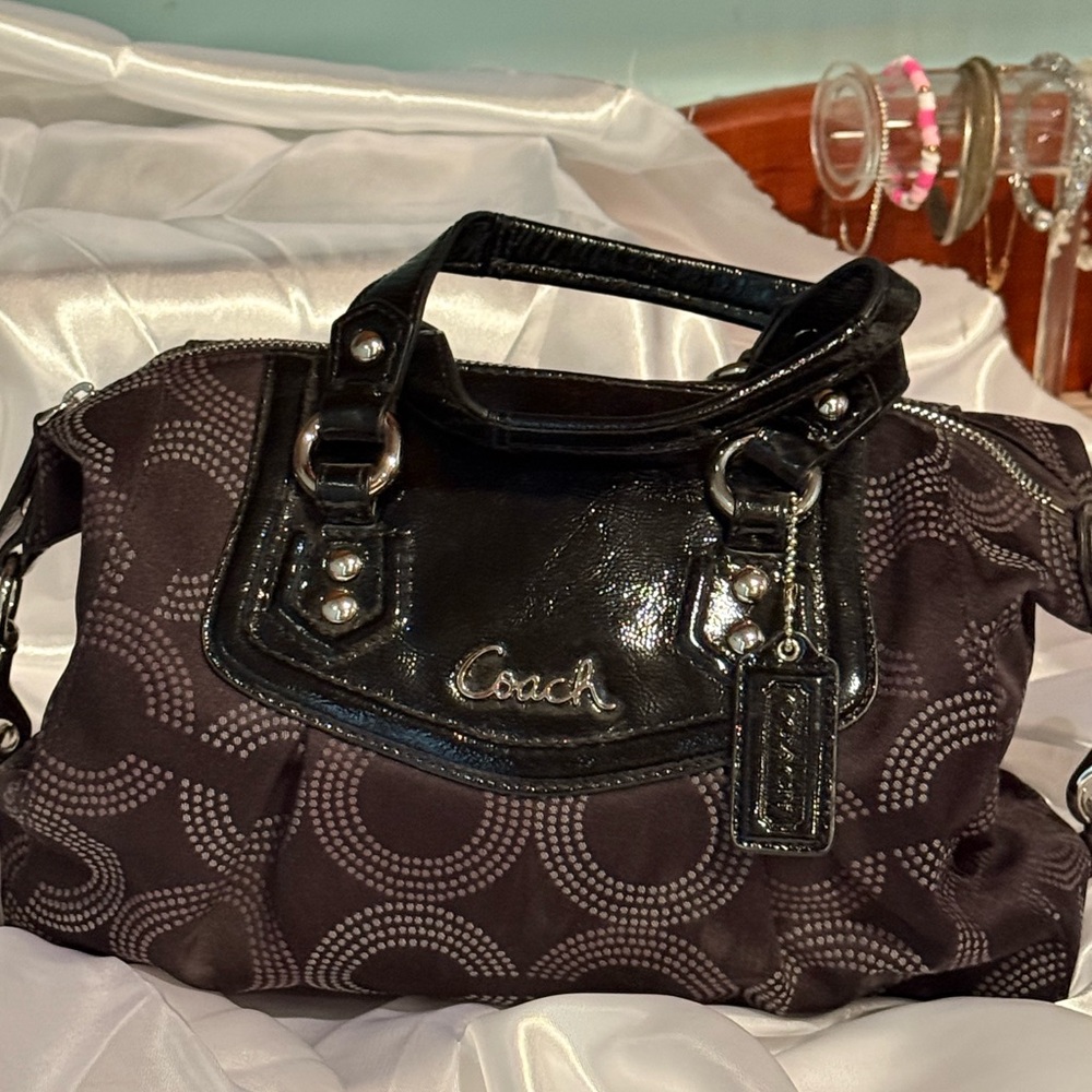 Coach fabric bag